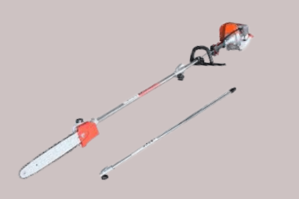 How to use gas pole saw